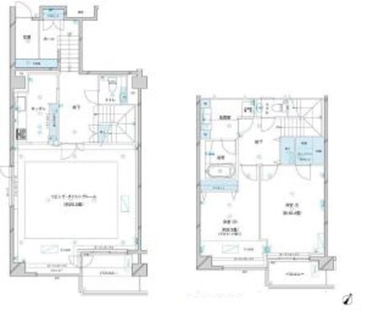 参宮橋マンションの物件間取画像